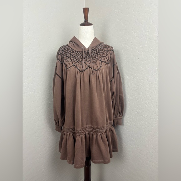 NWT FP - Marty Smocked Mini‎ Dress - Picture 5 of 13